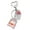 Red, variant on Lovely Cartoon Pet Fish Charm Keychain Cute Ornament Pendant Car Keyring Purse Bag Backpack Decoration