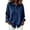 43# Blue, variant on Leopard Print Button Down Shirts Women Trendy Long Sleeve Animal Top Womens Fall Clothes Teacher Pattern Country Concert Cute Brown S