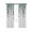 Green, variant on Purple Green Eucalyptus, Blackout Curtains 72 Inches Long for Bedroom, Watercolor White Botanical Thermal Insulated Room Darkening Black Out Window Curtain Panels Grommet Drapes for Living Room