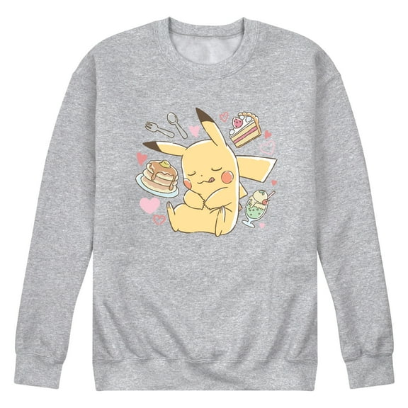 Pokémon - Pika Dessert - Men's Crew Fleece Sweatshirt