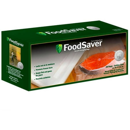 Food Saver GameSaver 11 x 14" Gallon-Size Bags, 28-Pack