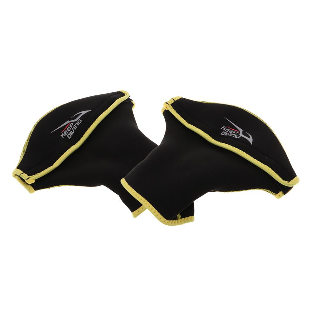 Paddle Gloves Kayak Gloves Hand Covers for Sea Kayaking, Canoeing - Black