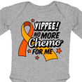 thumbnail image 4 of Inktastic Leukemia Awareness Yippee no More Chemo for Me Boys or Girls Long Sleeve Baby Bodysuit, 4 of 5