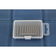 TEMO 25 pc T8H Tamper Proof Security Torx 6 point 2 Inch (50 mm) Screwdriver Insert Bits