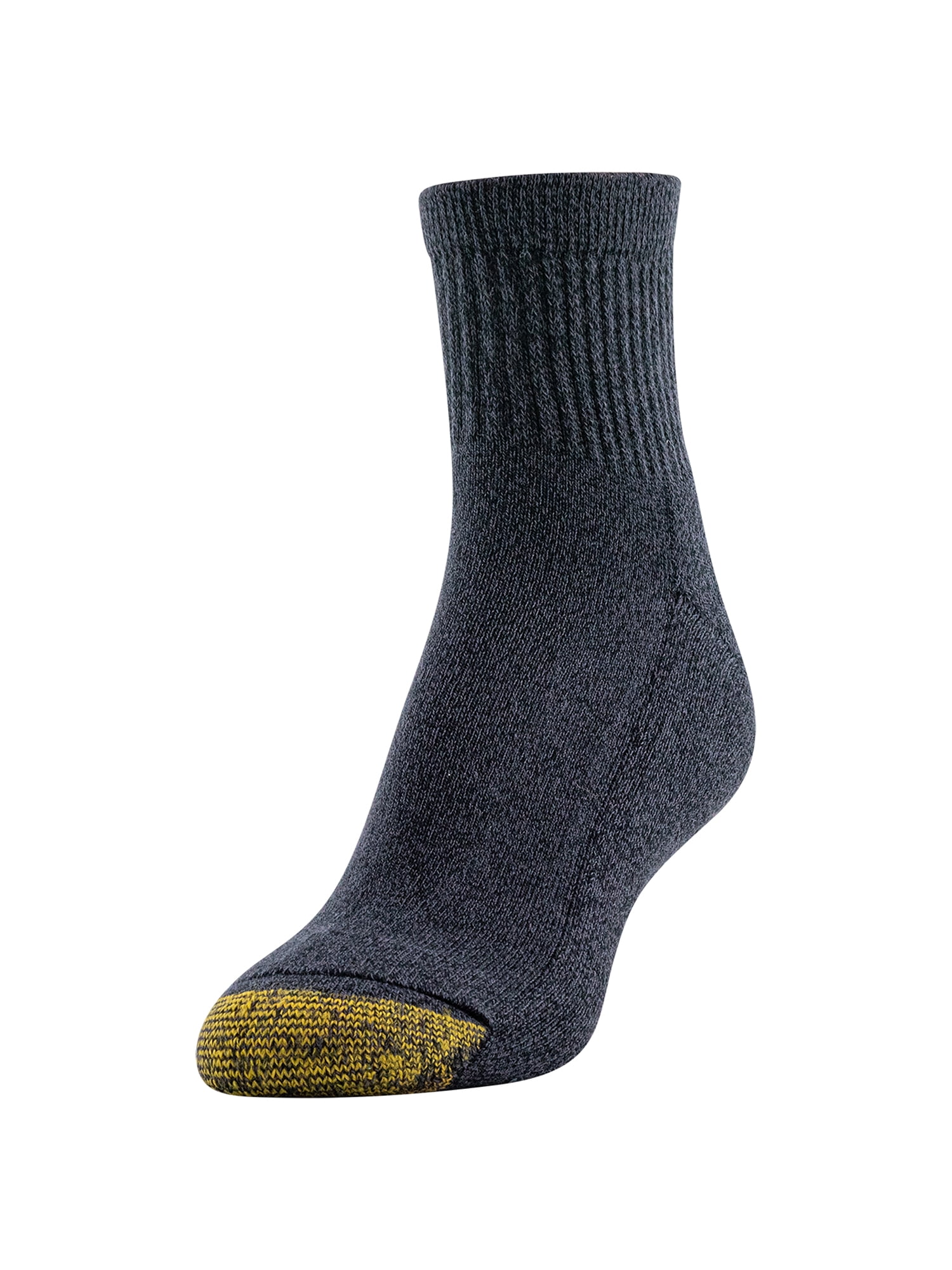 GTE Women's Half Cushion Quarter Socks, 6-Pack