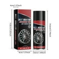 PBAZIH Car Rust Remover Spray Effectively Removes Iron Filings from