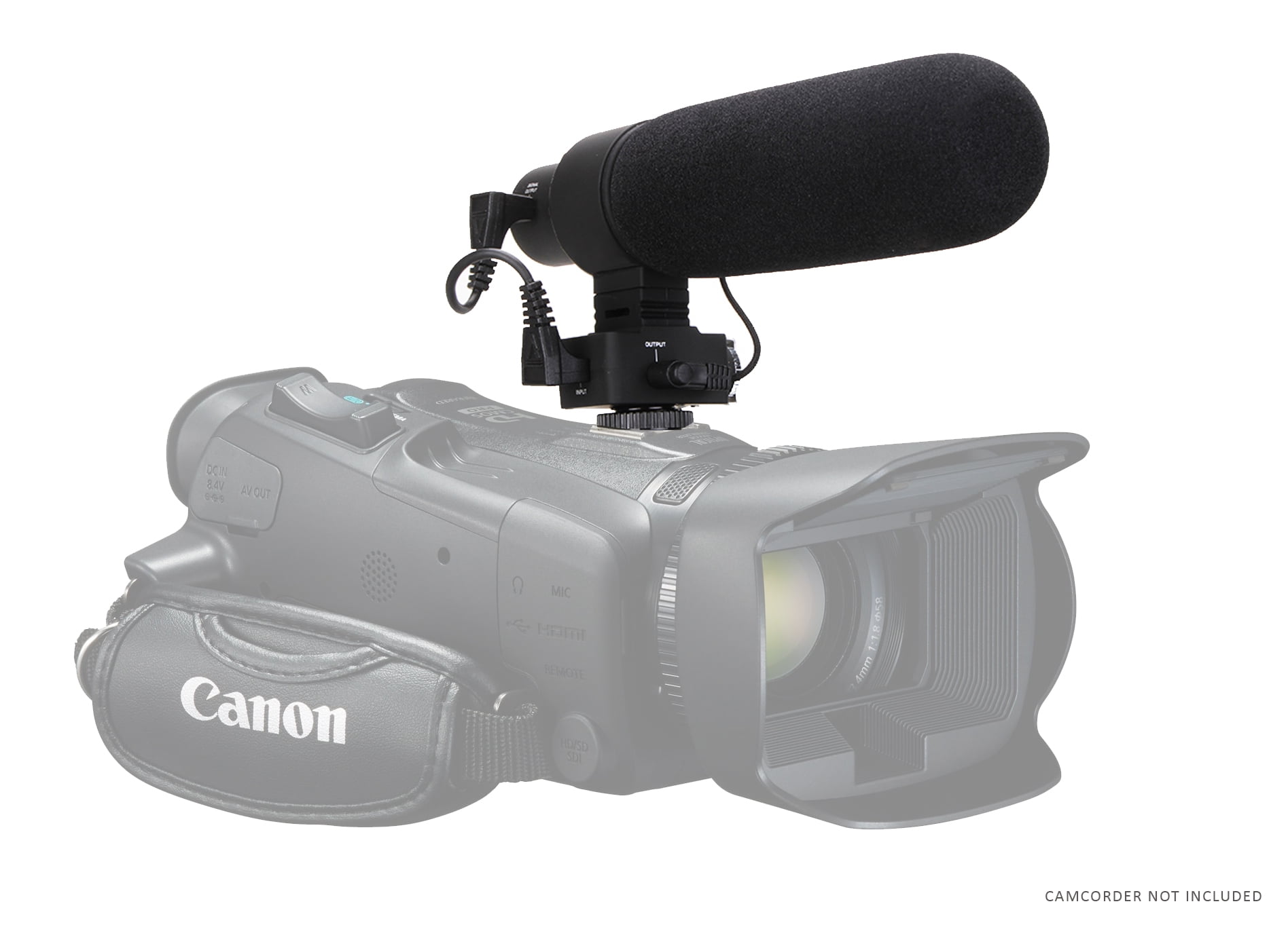Vidpro XM-L Lavalier Microphone 20' Audio Cable FOR Canon VIXIA HF R500 
