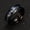 Black, variant on Vintage Chinese Dragon Plated Black Ring With Carbon Fiber Inlay 8mm Stainless Steel For Men And Women Styles