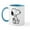 White/Blue Inside, variant on CafePress - Peanuts Snoopy Mugs - 11 oz Ceramic Mug - Novelty Coffee Tea Cup
