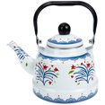 thumbnail image 1 of Enamel Teapot Thickened Tea Kettle Heating Water Kettle Household Practical Teapot, 1 of 9