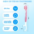 thumbnail image 4 of Cepillo de dientes y hilo dental YeaFeati 5 en 1 con pasta de dientes, 26 unidades, 4 of 9