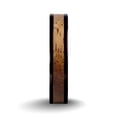 thumbnail image 2 of Rare Hawaii Acacia Koa Wood Inlay Black Titanium Wedding Ring, 4mm, Size 10, 2 of 4