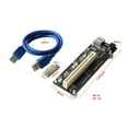 thumbnail image 2 of PCIE PCI PCI Express X1 vers PCI Riser Carte Bus Carte Adaptateur Haute Efficacité Convertisseur USB 3.0 Câble pour PC de Bureau,1 x PCI Express X1 vers PCI Riser Carte, 2 of 6