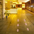 thumbnail image 2 of 500Pcs Red Arrow Sticker Creative Upward Label Clear Direction Sticker, 2 of 6