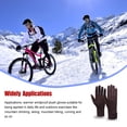 thumbnail image 3 of Bewildely Manoplas de barra de bicicleta Guantes de pantalla táctil Unisex Antideslizante Protección contra la frialdad Manos Accesorios Ropa deportiva Suministros térmicos Tipo 2 Bewildely HA060059-02B, 3 of 6