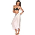 thumbnail image 6 of asdoklhq Plus Size Swimsuit Clearance Under $10,Women Chiffon Swimwear Pareo Scarf Beach Cover Up Wrap Kaftan Sarong, 6 of 7