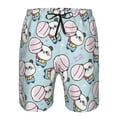thumbnail image 3 of Logiee Cute Panda Bear Print Mens Swim Trunks Quick Dry Board Shorts,Breathable Hawaii Beach Shorts Swimwear Bathing Suits-XX-Large, 3 of 6