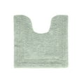 thumbnail image 6 of Better Trends 20" x 20" U-Shape Toilet Rug, 100% Cotton Tufted Bathroom Rug, Contour Mat, Water Absorbent, Reversible, Machine Wash (Dark Sage) Lux Collection, 6 of 6