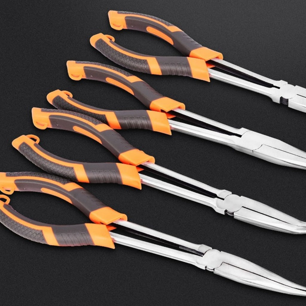 ANXPTIME Long 11inch Needle Nose Pliers Multifunction Fishing Electrician Tool