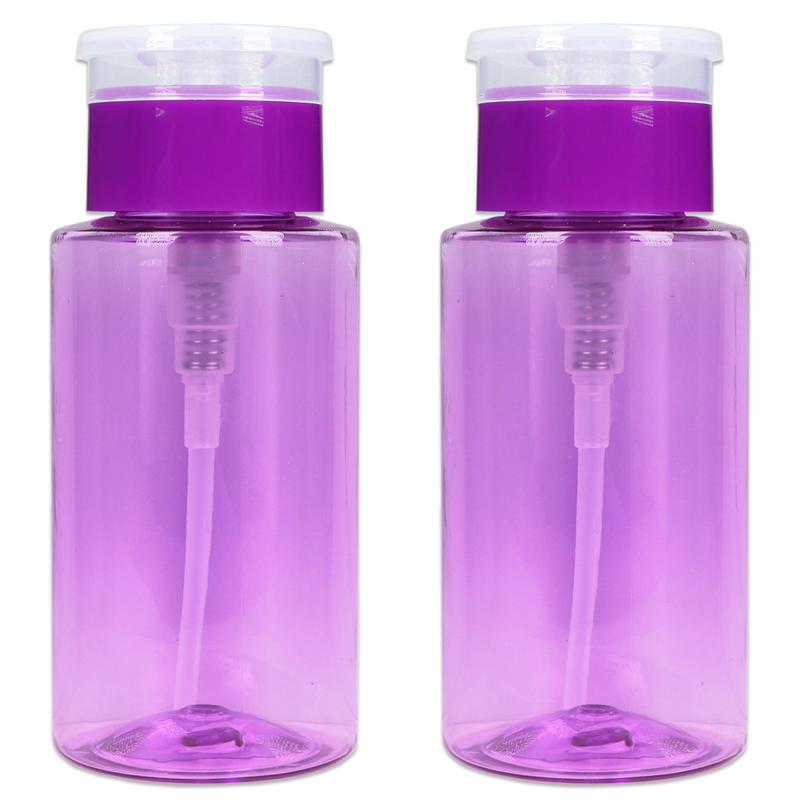 Pana High Quality 7oz Liquid Pump Dispenser Purple (2 Bottles