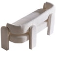 thumbnail image 6 of Miekor Furniture 75.59" Wide Boucle Upholstery Modern Sofa for Living Room Beige W4US5477, 6 of 9