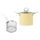 thumbnail image 5 of Olla freidora fácil de limpiar para cocina con cesta coladora Sartén de cocina para Amarillo, 5 of 9