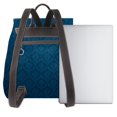 thumbnail image 3 of Easygdp Dark Blue Mochila de Cuero para Mujeres, Bolso de Hombro, Bolsos de Mano de Moda para Trabajo y Viajes, 3 of 4