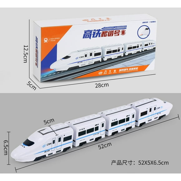 Electric Universal Simulation High Speed Railway Harmony Train Toy Electric Universal Simulation High Speed Railway Harmony Train Assembly Of Parent Child High Speed Train C