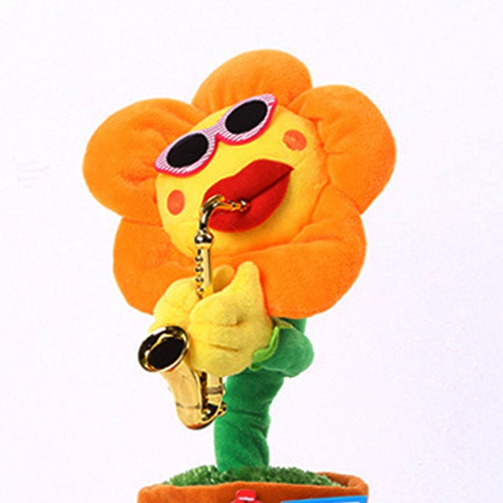 dancing saxophone flower