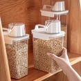 thumbnail image 4 of ​ ​ Airtight Food Storage Containers - Premium PP Plastic Canisters for Dry Goods, Grains Kitchen Pantry Organization Sealed Jars ​, 4 of 9