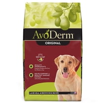 AvoDerm Natural Original Lamb Meal & Brown Rice Recipe Dry Dog Food, 26 lb