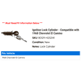 thumbnail image 2 of Ignition Lock Cylinder - Compatible with 1968 Chevy El Camino, 2 of 2