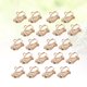 thumbnail image 3 of 20 piezas pendientes de clip sin orejas sin dolor chapados en oro verdadero sin perforaciones Pendientes de oreja sin pinzas Pendientes colgantes Pendientes Joyas para mujeres Hombres (dorado), 3 of 5