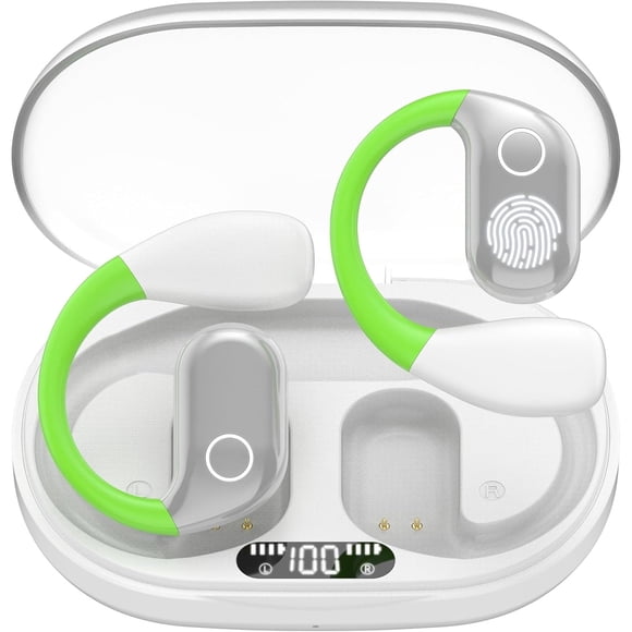 Auriculares de Traducción en Idioma Ai, OWS Auriculares de Traducción 3 en 1, Auriculares Bidireccionales en Tiempo Real de 144 Idiomas, Sonido HD, Batería de Larga Duración, Ideal para Viajes y Negocios