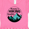 thumbnail image 3 of Inktastic Mommy's Hiking Buddy with Mountains and Trees Gift Baby Girl Dress, 3 of 4
