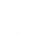 thumbnail image 5 of Ekena Millwork 47"H x 3/8"T Cimarron PVC Adjustable Decorative Slat Wall Panel Kit, Unfinished (contains 23 Slats + 1 Straight Edge Starter Slat), 5 of 15