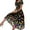 Black, variant on Ichuanyi Summer Dresses Women's Short Sleeve Round Neck Casual Fashion Party Daily Elegant Printing Dress