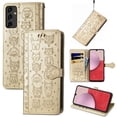 thumbnail image 2 of Funda Cartera FOXDOCK para Samsung Galaxy A14 5G , Flip PU con Relieve de Gatos y Perros, Tarjetero y Soporte, 2 of 6
