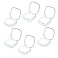 thumbnail image 3 of Caja compacta perfecl para organizar joyas con tapa y bisagras 2 piezas, 3 of 8