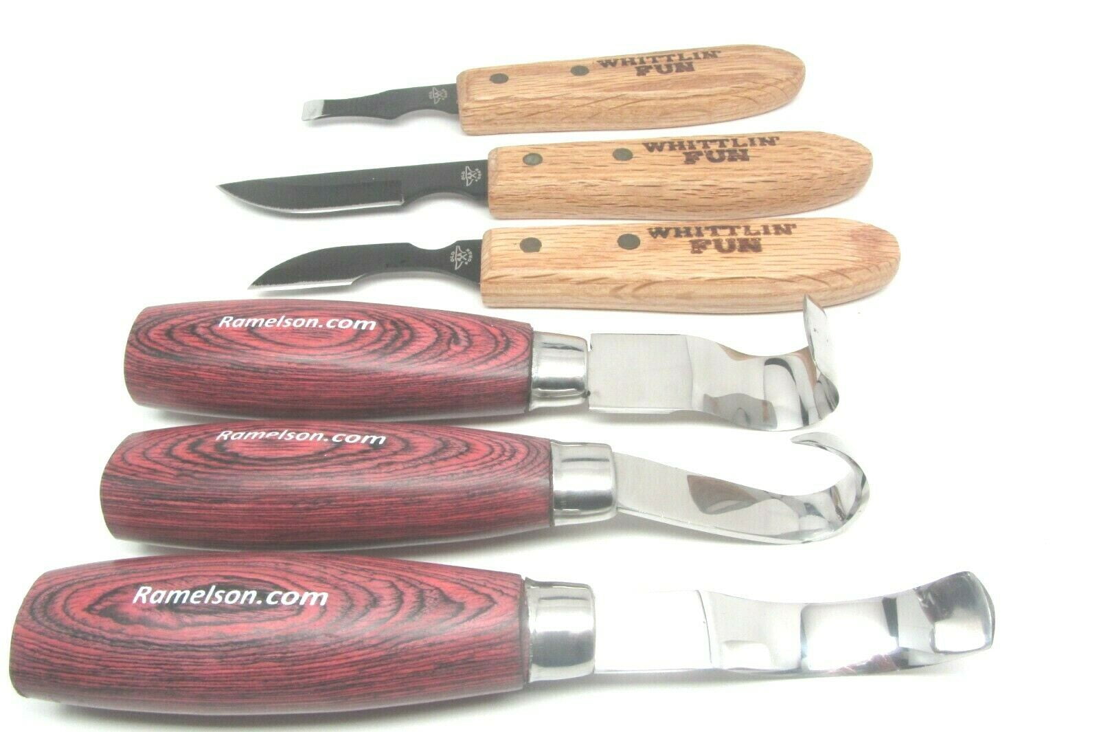 6Piece WoodCarving Complete Knife Set, Professional Bowl inShave