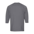 thumbnail image 5 of Resicozy 2025 Henley Shirts for Men Raglan 3/4 Sleeve Vintage Baseball T-Shirts Fall Casual Big and Tall Sport Athletic Tee Tops Gray XL, 5 of 5