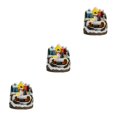 thumbnail image 4 of Kearding Resin Figurines Decorative Christmas Statues for Restaurant Bedroom Holiday Type1 NO1, 4 of 6