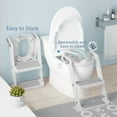 KORIMEFA Baby Potty Training Seat, Foldable Potty Toilet Seat for Boys