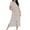 Brown C, variant on Ashirexll Sleep Shirts for Women, Nightgowns for Women, Full Length Zip Up Robe Long Knit Housecoat Gradient Color with Pockets