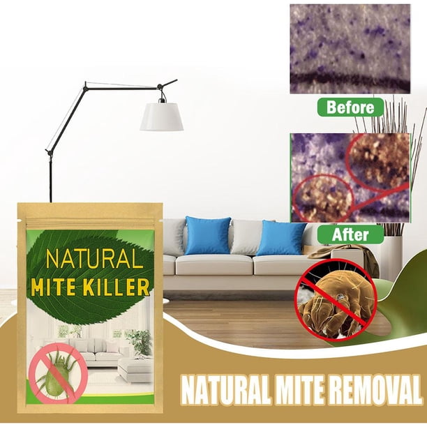 Natural Mite Killer Mite Remover Home Bed Pillow Sheet Bugs Cleaner 80pcs Ndcxsfigh Libre de BPA