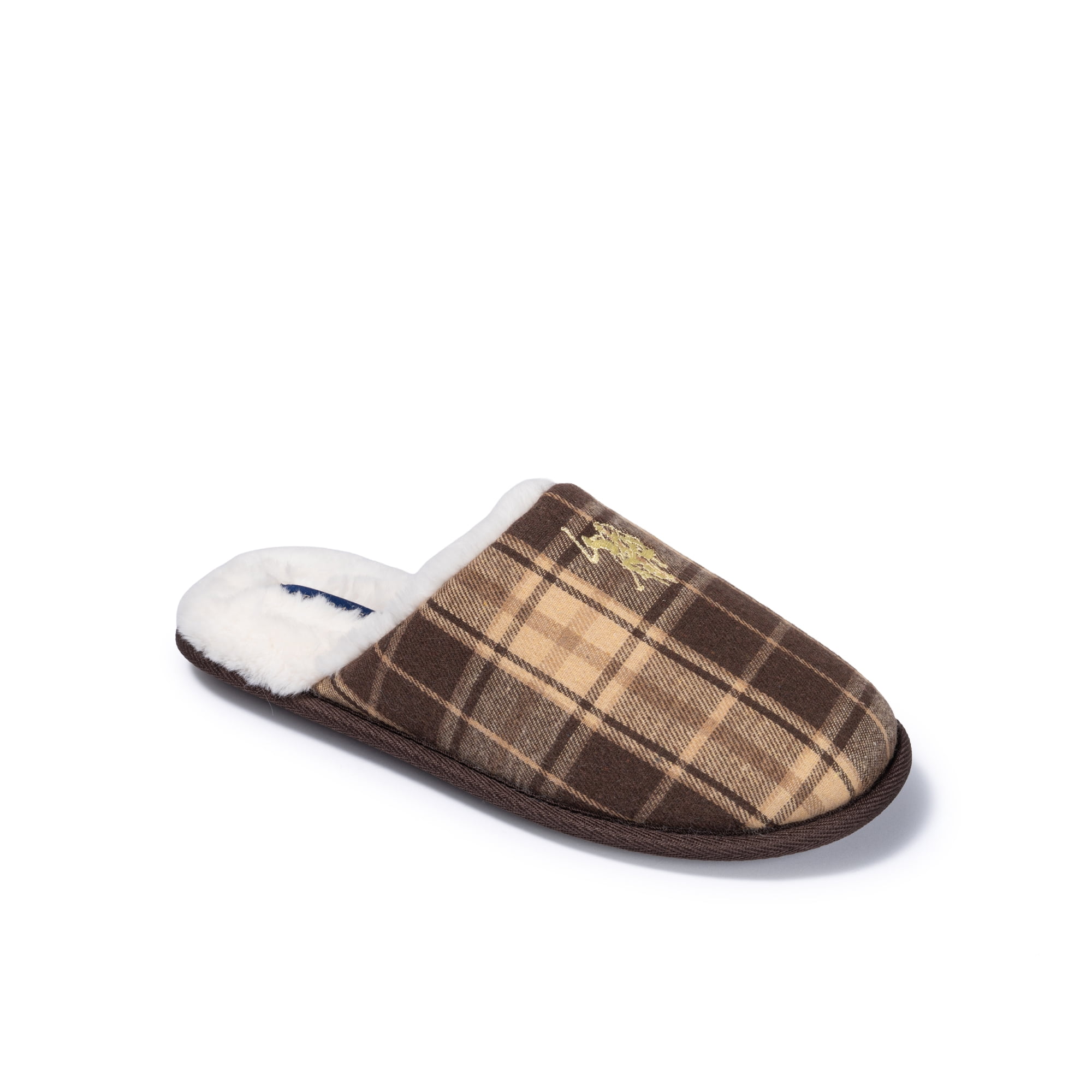 U.S Polo Assn. Mens Scuff Slippers