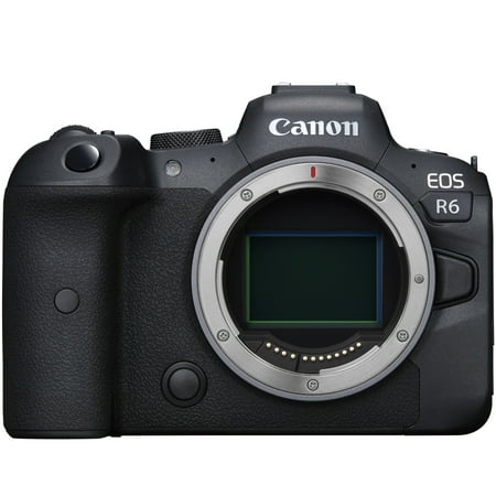 Canon - EOS R6 Mirrorless Camera with RF 24-105mm f/4-7.1 IS STM Lens - Black