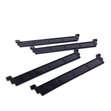 Lego Parts: City - Garage Bundle (4) Door Roller Sections without Handle (Service Pack 4218 - 4
