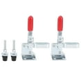 thumbnail image 4 of Fyydes Toggle Clamp 2 Set Toggle Clamps Equipped With Plastic Cover Handle Quick Release Welding Clamp Fixture Welding Clamp For, 4 of 8
