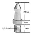 thumbnail image 4 of 3 pcs 3/8 inch Universal Foot Plate Stainless Steel Mini SLR Camera Tripod Plus Nails Steel Nails, Tripod Plate, 4 of 5